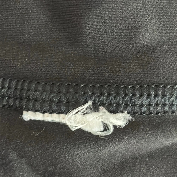 Athleta Elation Ultra High Rise Tight in Black Velvet - Size Medium - Picture 6 of 6